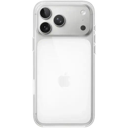 Apple MGFW4ZM/A Clear telefono dėklas su MagSafe palaikymu iPhone 17 Pro Max skaidrus