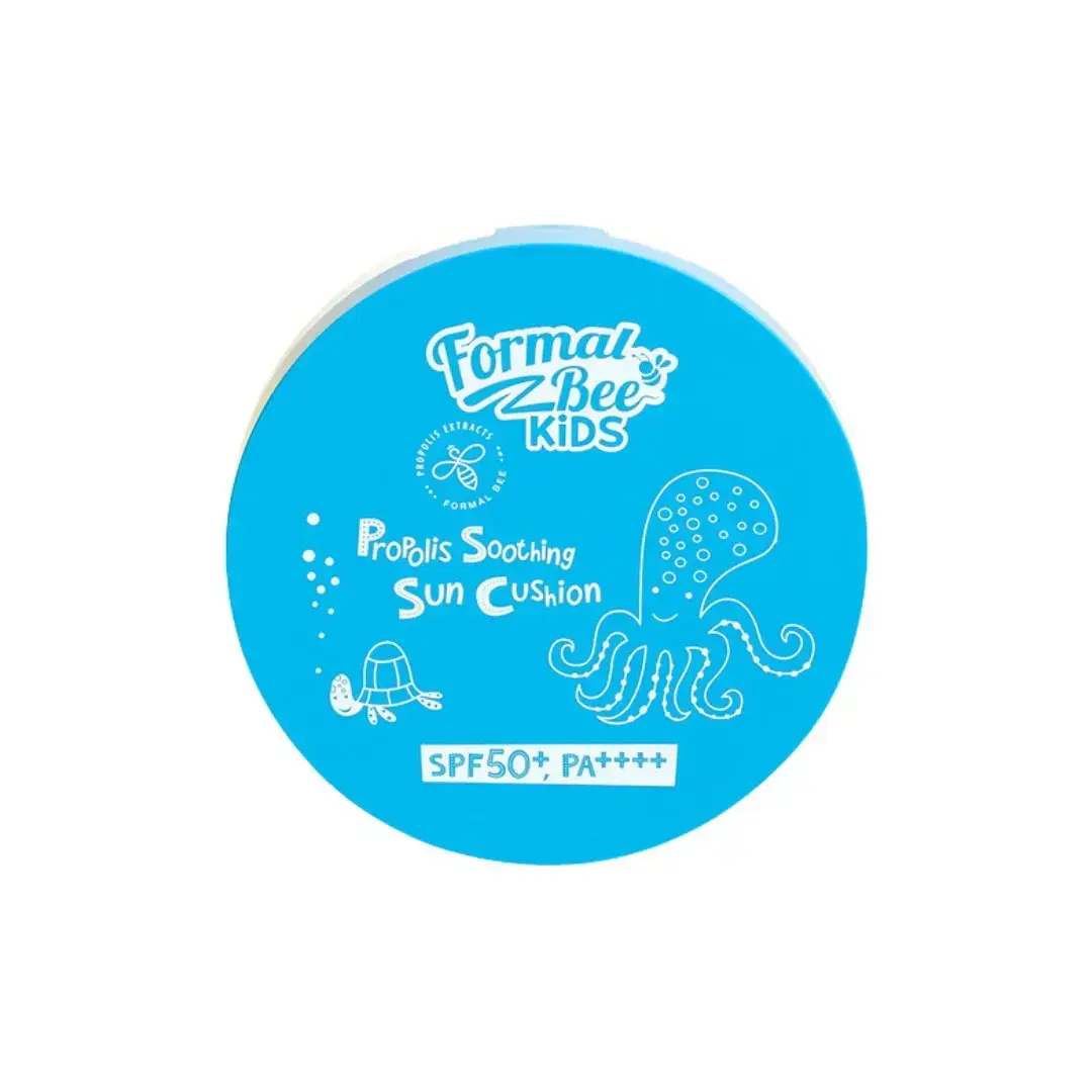 Formal Bee, Propolis Soothing Sun Cushion, Sun Protection, Sunscreen Cushion, For Face & Body, SPF 50, 25 g