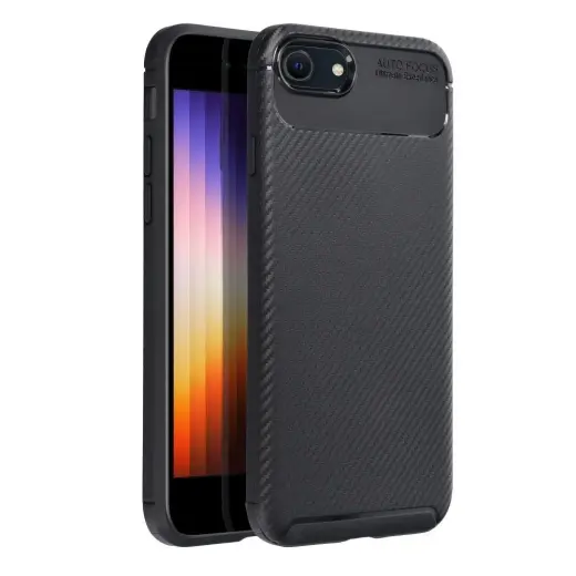 Carbon Premium telefono dėklas iPhone 7 | iPhone 8 | iPhone SE (2020) | iPhone SE (2022) juodas