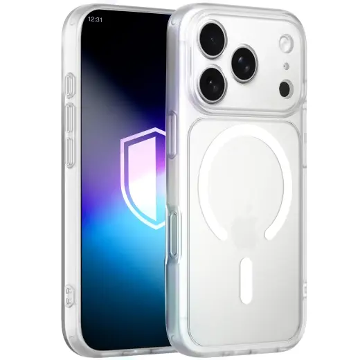 3mk Misty MagCase чехол с поддержкой MagSafe для телефона iPhone 17 Pro | iPhone 18 Pro белый