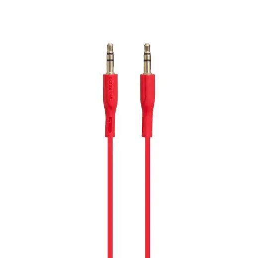 Borofone BL1 Premium AUX Cable 3.5 mm -> 3.5 mm 1m red