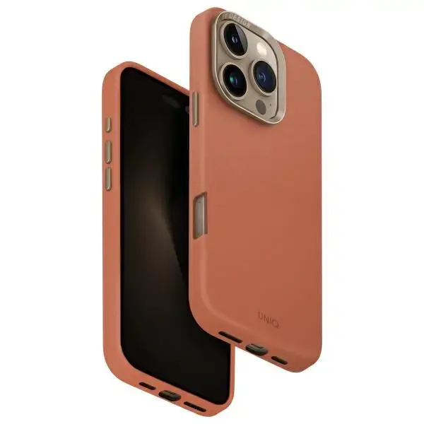 UNIQ Lyden telefoni ümbris MagSafe toega iPhone 16 Pro Max pruun