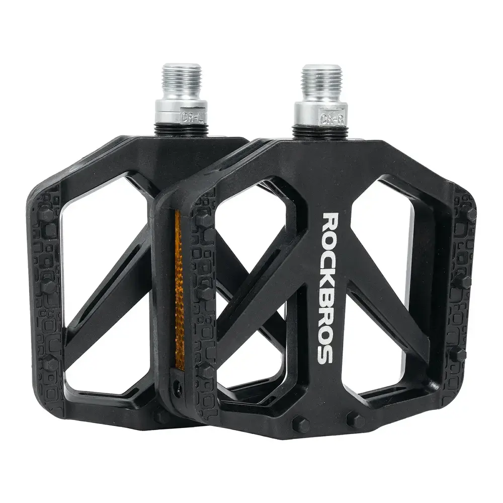 Rockbros BP2602 Nylon Bicycle Pedals - Black