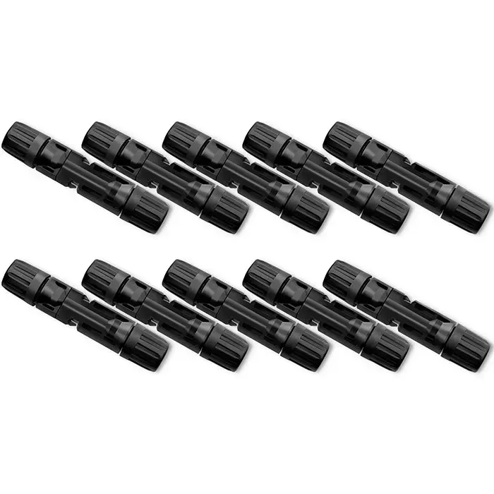 Qoltec Solar connector | MC4 connector |1000V | male + female |10 pcs.