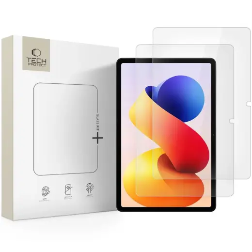 SZKŁO HARTOWANE TECH-PROTECT GLASS FIT+ 2-PACK XIAOMI POCO PAD M1 / REDMI PAD PRO / 2 PRO 12.1 CLEAR