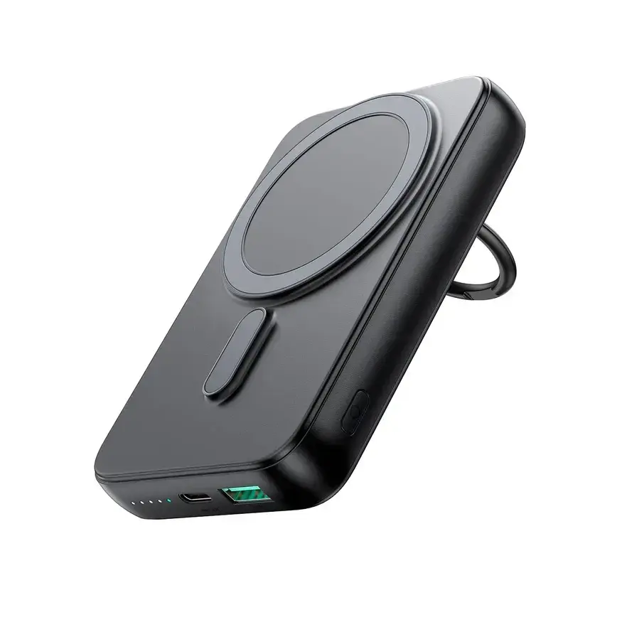 Внешний аккумулятор (powerbank) Joyroom JR-W050 | 10 000 мА·ч | 20 Вт | USB-C, MagSafe, Wireless | чёрный
