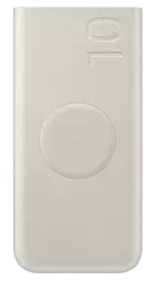 Samsung EB-U2510XUE ārējais akumulators (powerbank) | 10000 mAh | 25W | USB-C, Bezvadu | bēšs