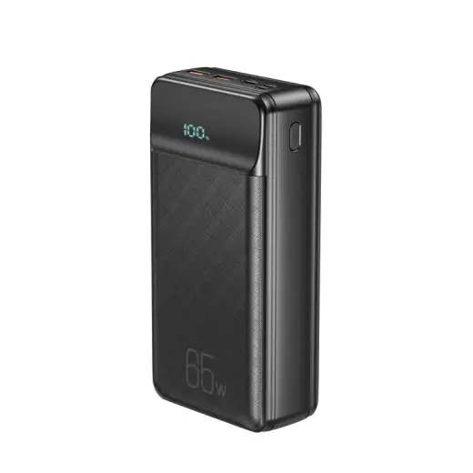 XO laptop PR201 ārējais akumulators (powerbank) | 30000 mAh | 65W | melns