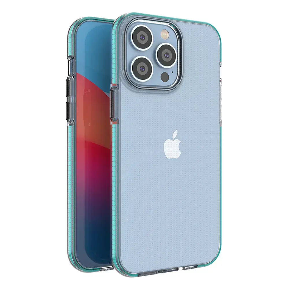 Spring Case telefono dėklas iPhone 14 Pro Max mėlynas