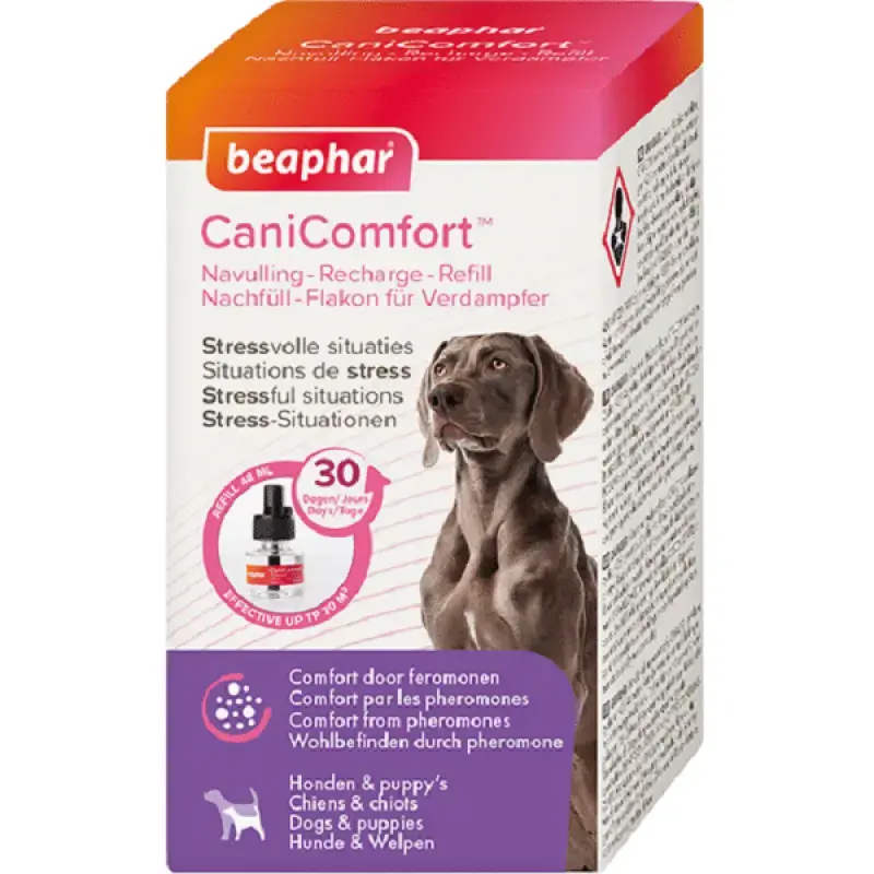 Nomierinošs līdzeklis suņiem - Beaphar CANICOMFORT REFILL 48ML