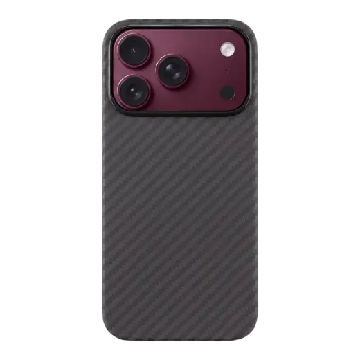 Tactical MagForce Aramid phone case with MagSafe support for iPhone 18 Pro black