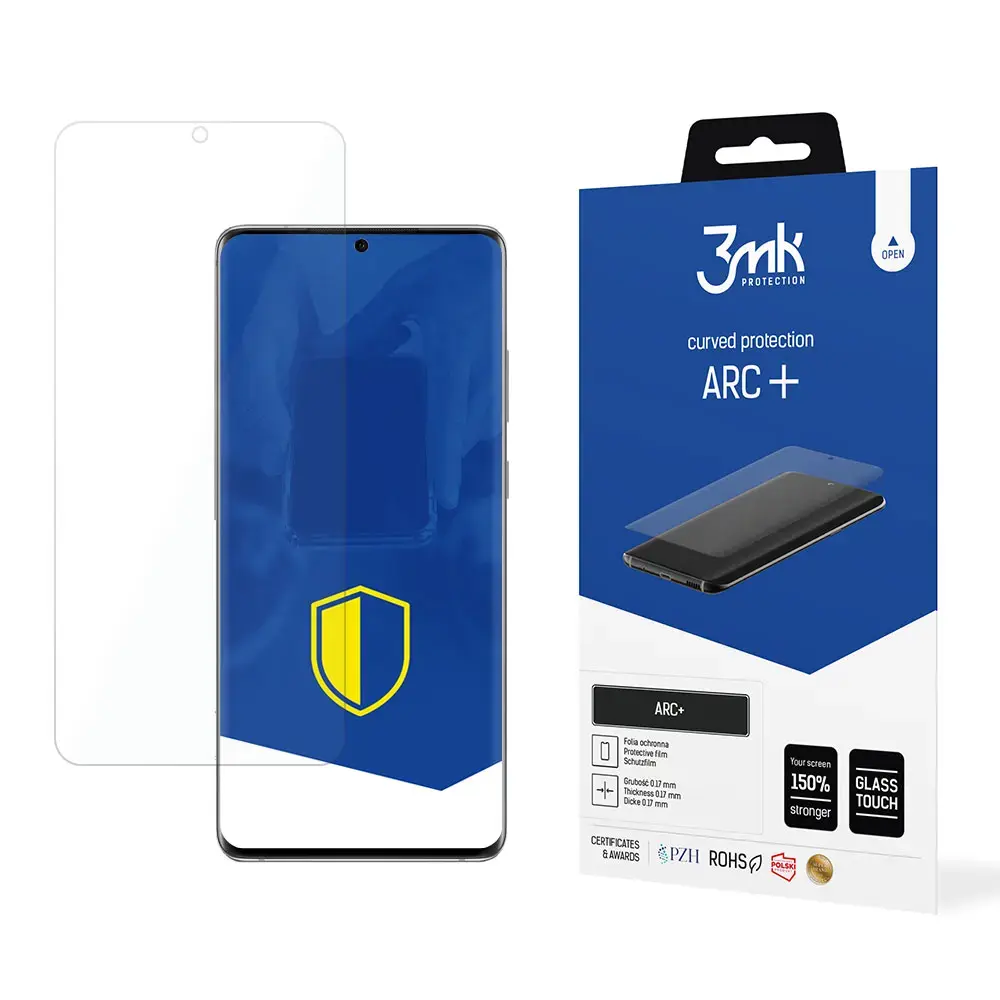 3MK hybrid 9H tempered glass for phone Samsung Galaxy S20 Plus
