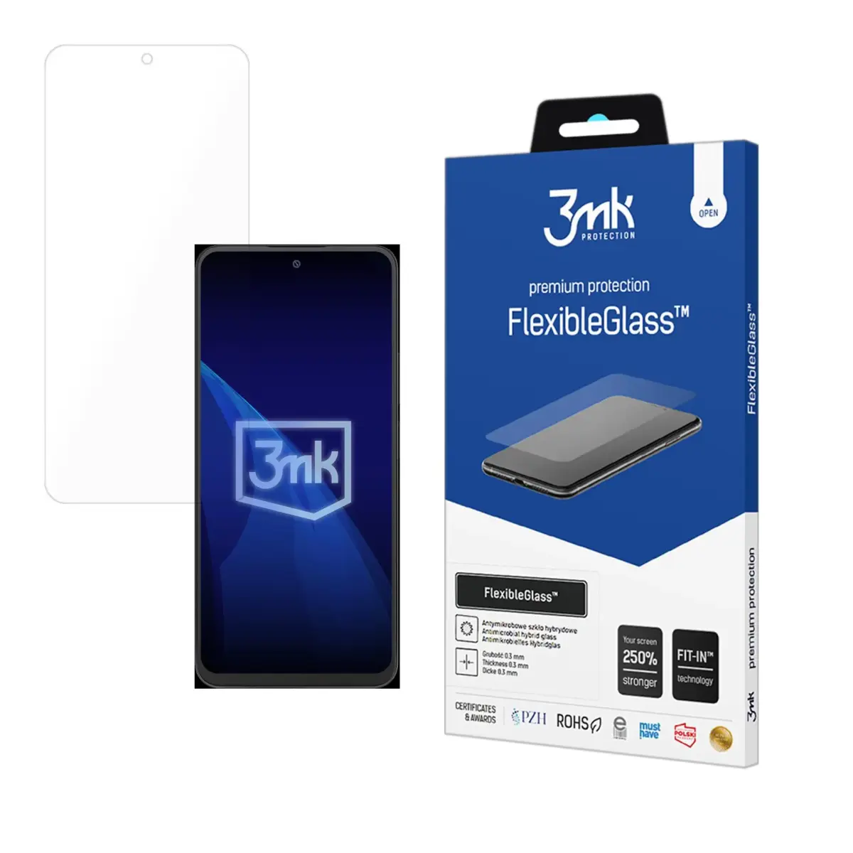 Blackview Shark 9 - 3mk FlexibleGlass