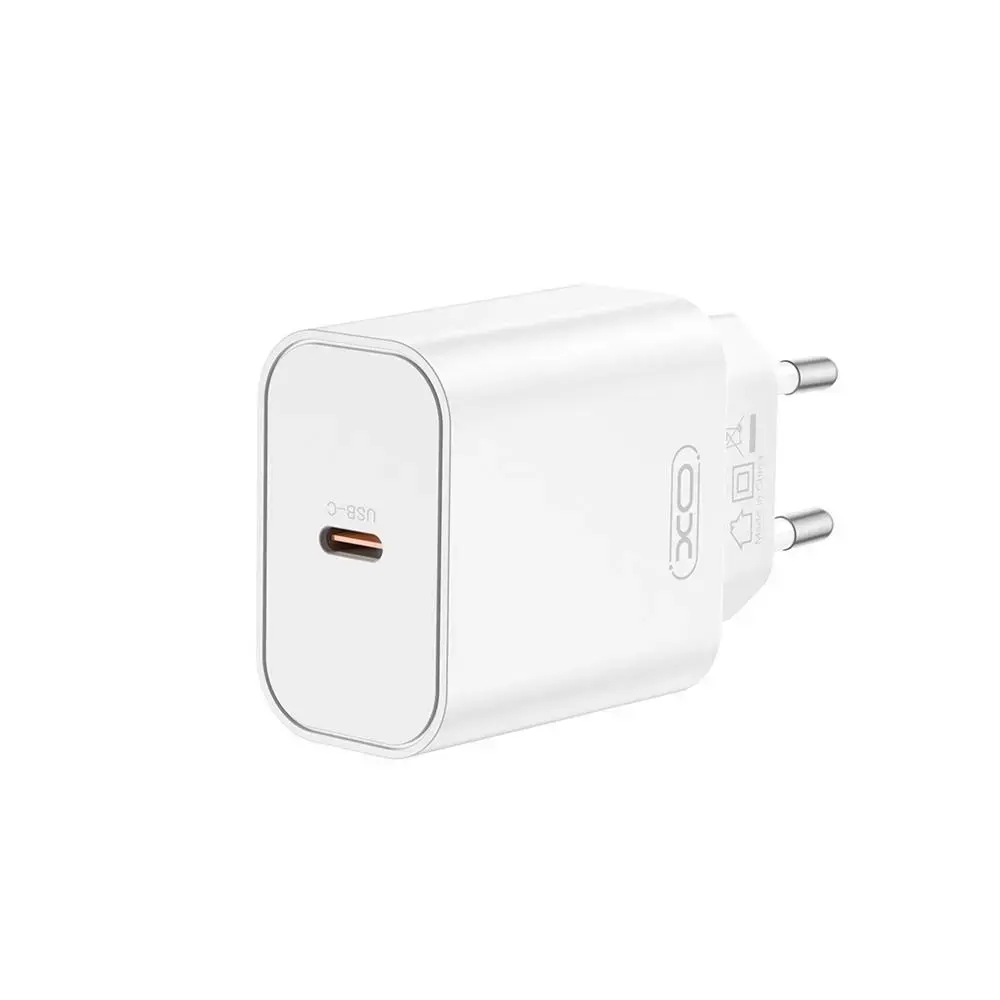 XO tīkla lādētājs | 20W | PD | USB-C | balts