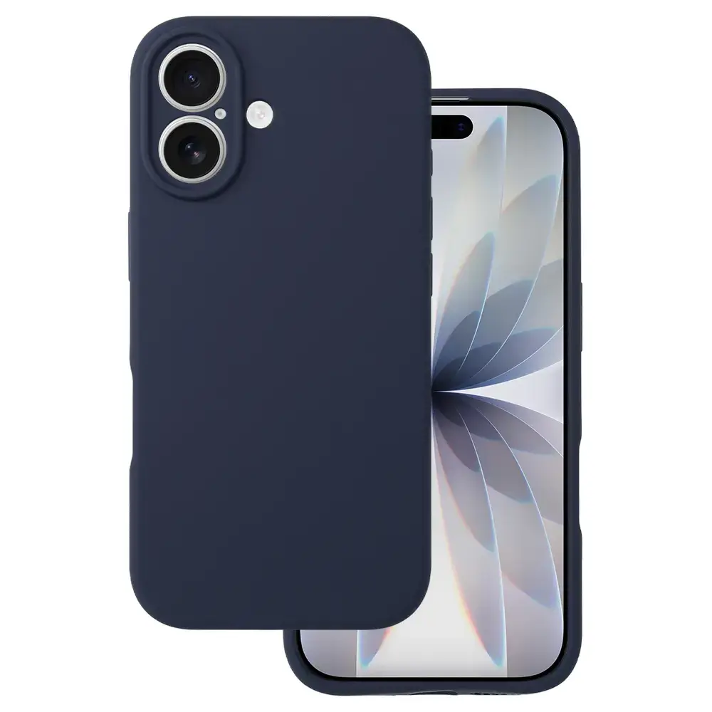 Silicone Lite telefoni ümbris iPhone 17 tumesinine