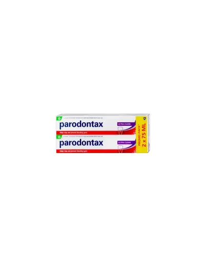PARODONTAX PASTA DENTAL ULTRA CLEAN 75 ML DUPLO