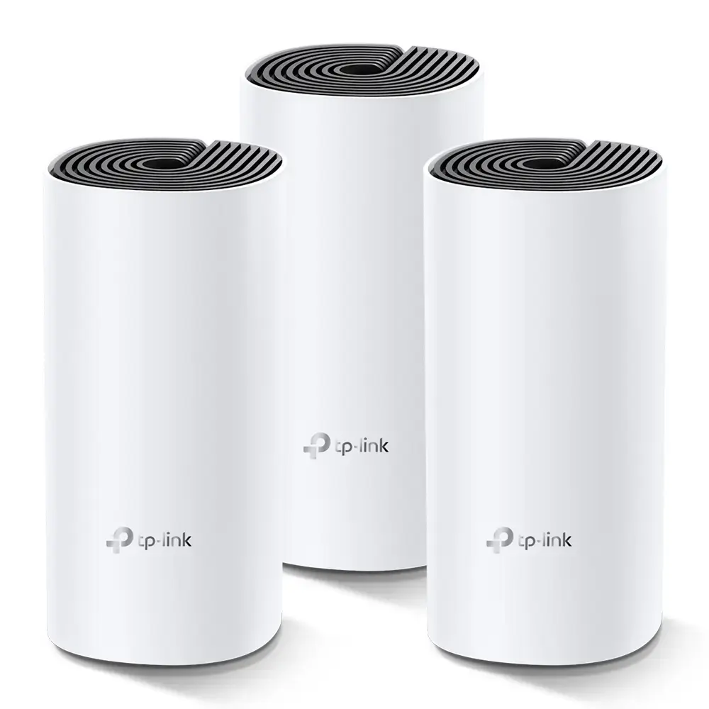 TP-Link Deco M4 3-Pack | WiFi Router | MU-MIMO, AC1200, Dual Band, Mesh, 4x RJ45 1000Mb|s