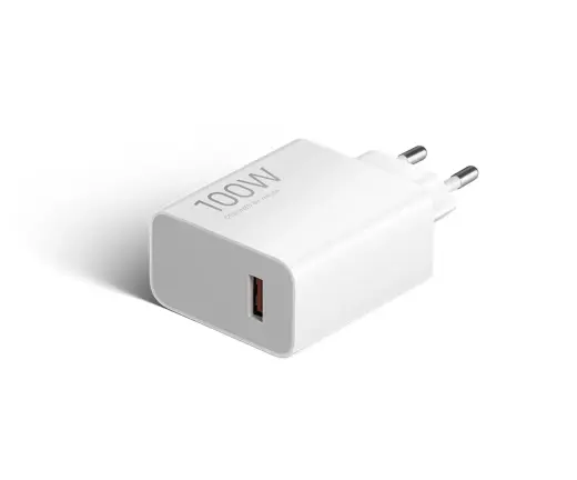 Xiaomi MDY-19-ER tīkla lādētājs | 100W | USB-A, USB-C | ar USB-A uz USB-C vadu komplektā | balts