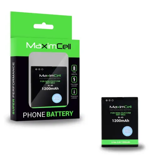 Maximcell Battery for Nokia E5/E7/N8/N97 Mini (BL-4D) 1200mAh Li-ion