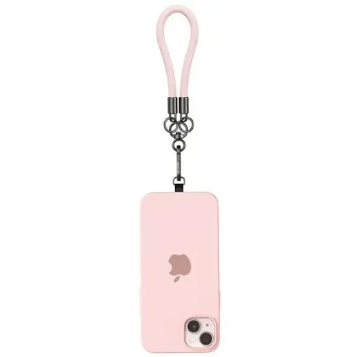 USAMS Uniwersalna smycz do telefonu 30cm różowy|pink ZB283GS03 (US-ZB283)