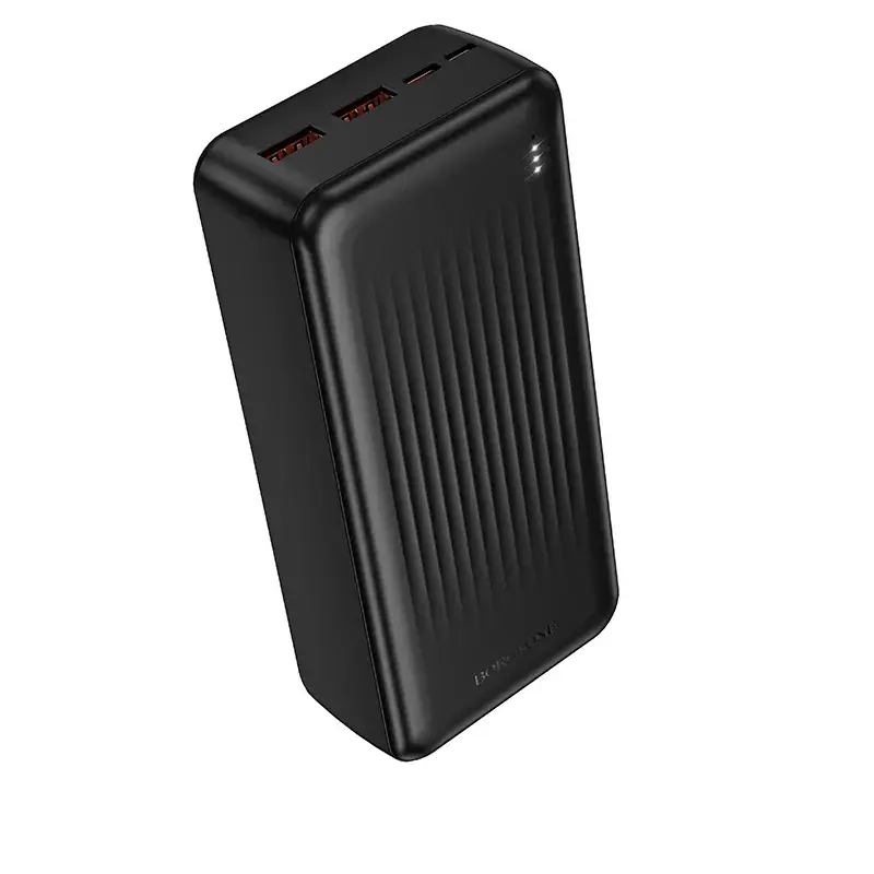 Borofone BJ80B Clever išorinė baterija (powerbank) | 30 000 mAh | 22.5W | PD, QC | USB-A, USB-C | juodas