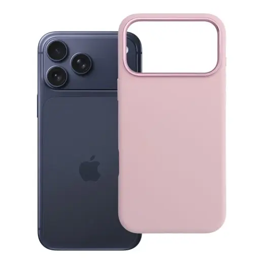 Forcell F-Protect Frame Premium telefono dėklas su MagSafe palaikymu iPhone 18 Pro Max | iPhone 17 Pro Max rožinis
