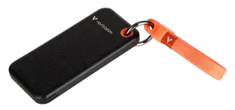 Ārējais cietais disks Verbatim 2TB Pocket Black Orange