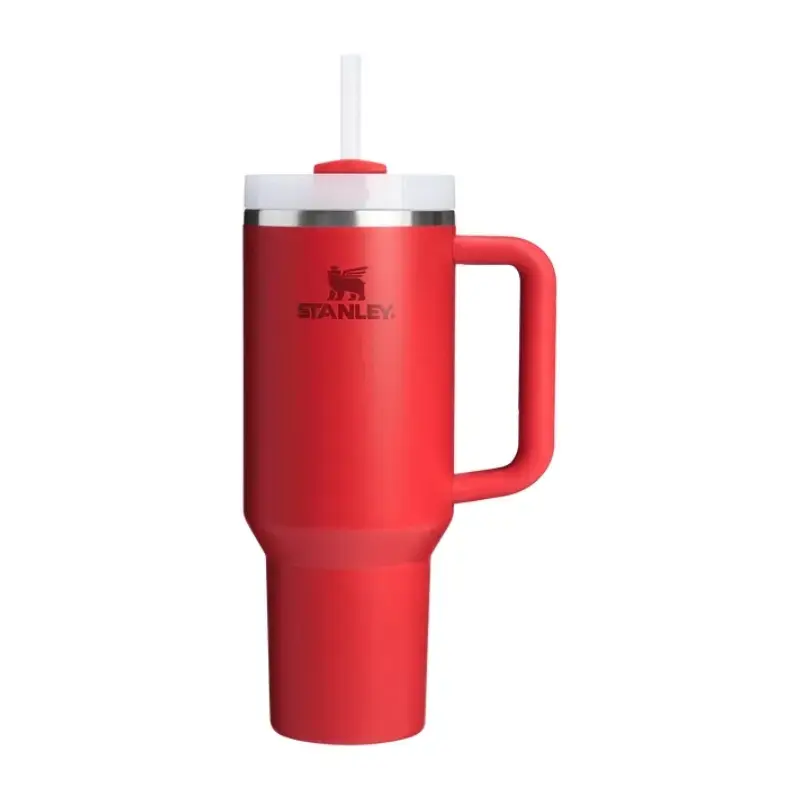 Termokrūze ar salmiņu The Quencher H2.O FlowState Tumbler 1.18L sarkana
