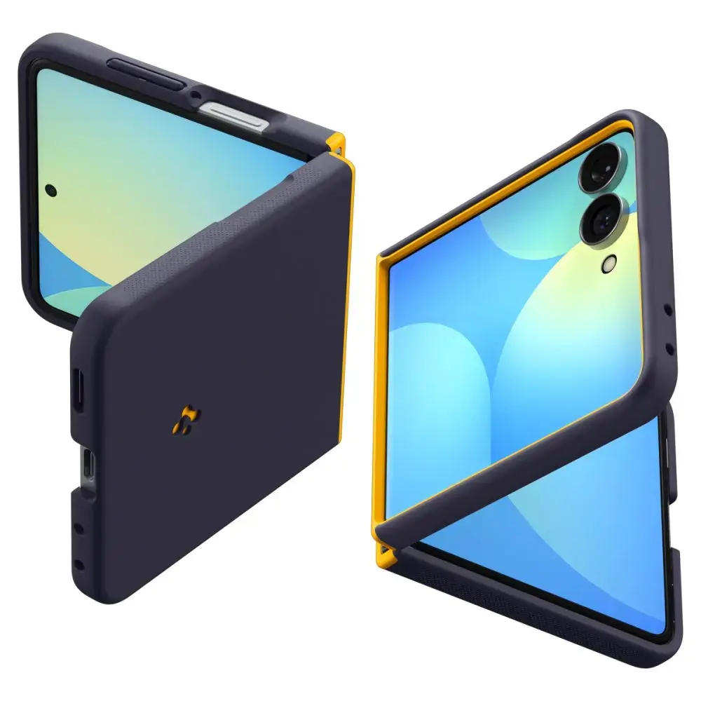 Spigen Nano Pop telefono dėklas su MagSafe palaikymu Samsung Galaxy Z Flip 8 (F776) tamsiai mėlynas