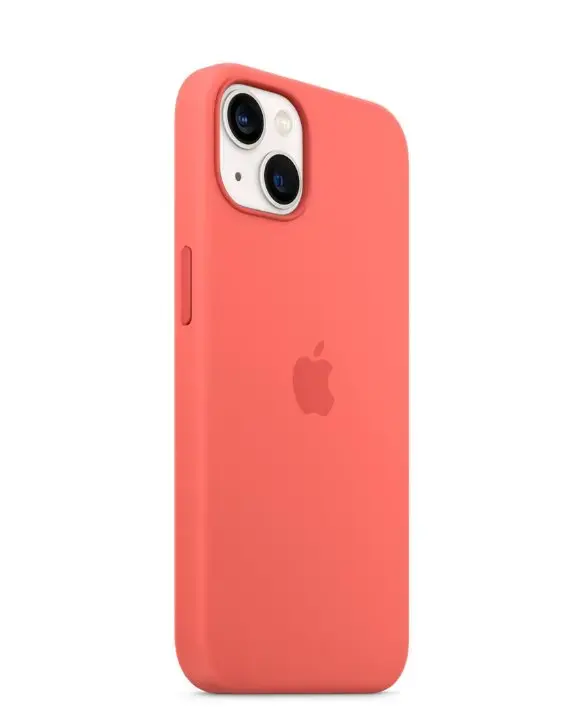 Apple MM253ZM/A Silicone maciņš ar MagSafe atbalstu telefonam iPhone 13 rozā (Bojāts iepakojums)