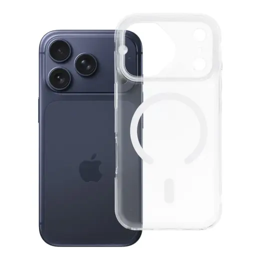Aurora maciņš ar MagSafe atbalstu telefonam iPhone 17 Pro balts