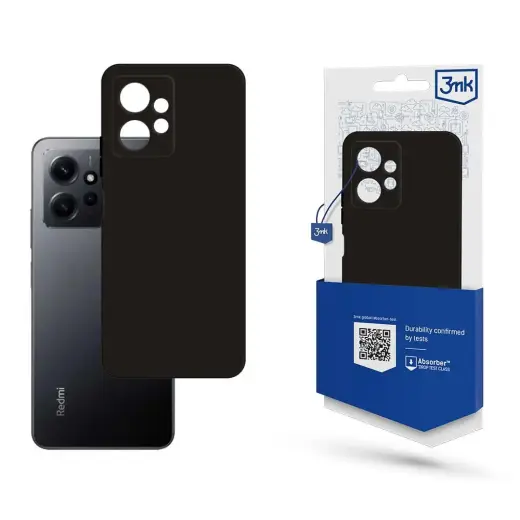 3MK Matt telefoni ümbris Redmi 12 4G must