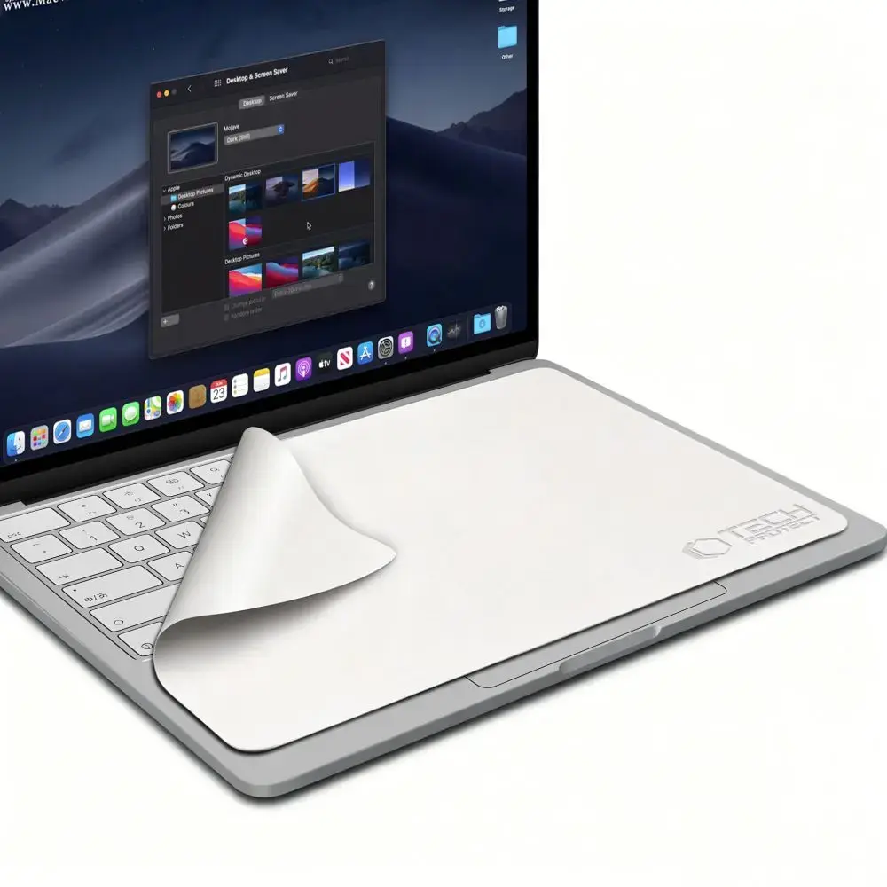 ŚCIERECZKA DO EKRANÓW TECH-PROTECT POLISHING CLOTH LAPTOP 15-16 GREY