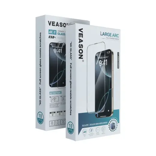 Veason 6D Pro aizsargstikls telefona ekrānam iPhone 14 Pro Max (10 gab.)
