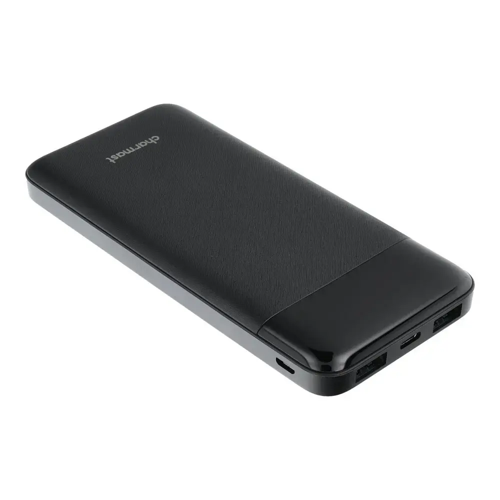 Charmast W1056 ārējais akumulators (powerbank) | 10 000 mAh | 15W | LED ekrāns | balts
