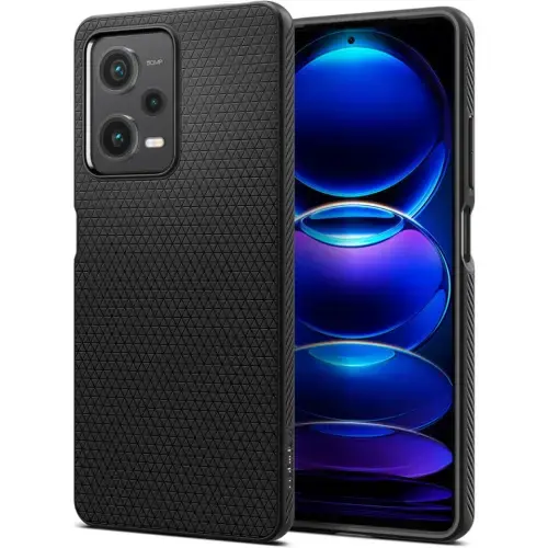 Spigen Liquid Air telefoni ümbris Redmi Note 12 Pro 5G | Poco X5 Pro must