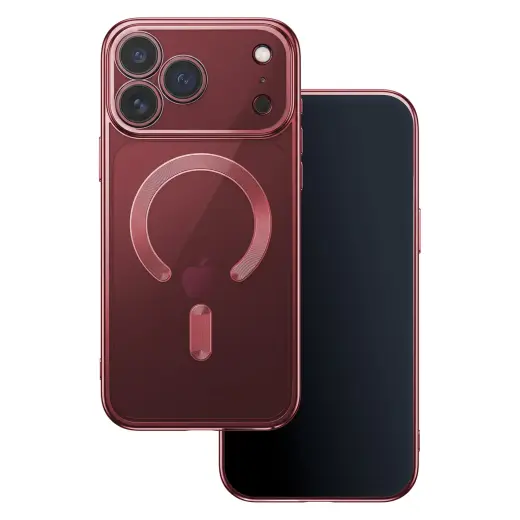 Color Chrome чехол с поддержкой MagSafe для телефона iPhone 17 Pro Max | iPhone 18 Pro Max красный