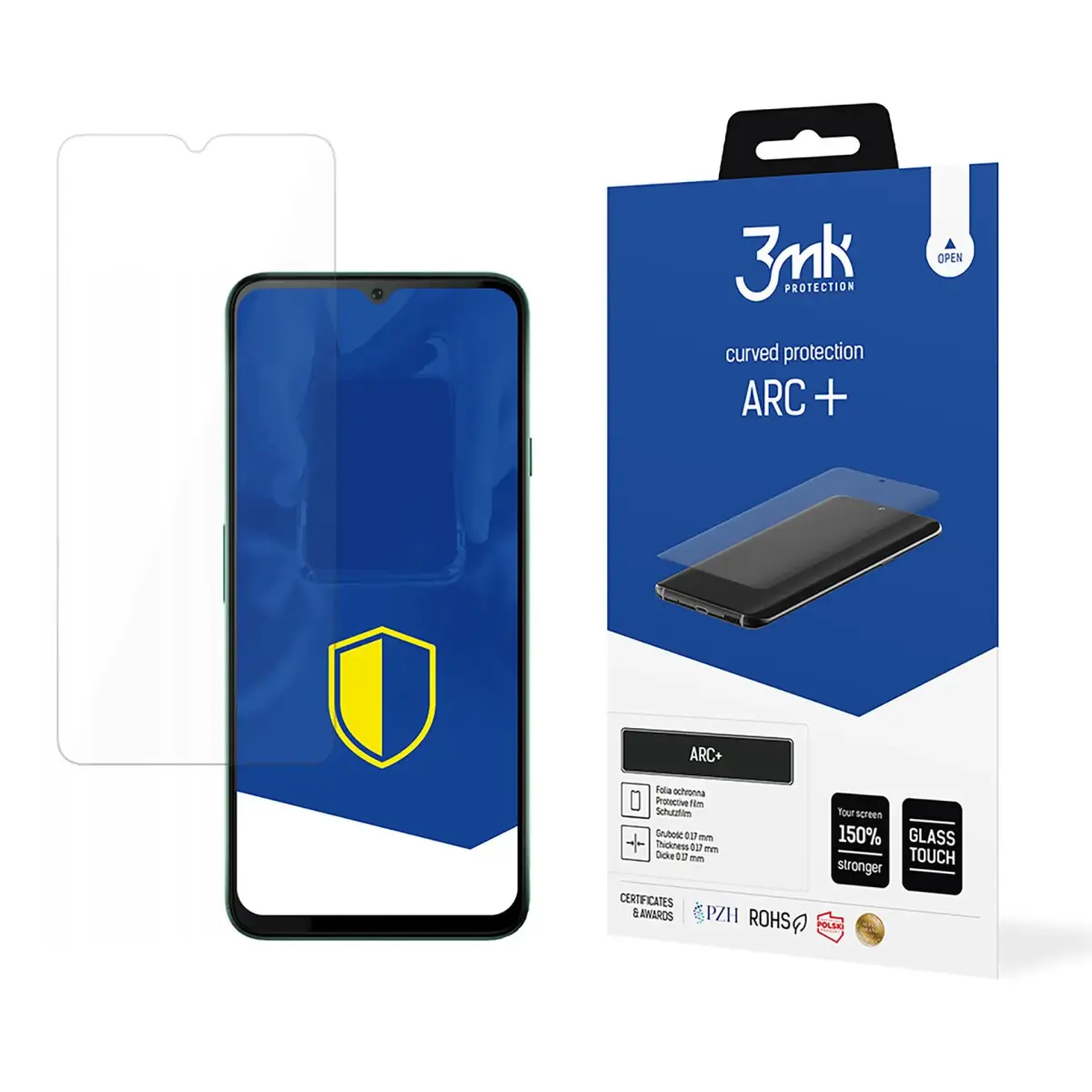 3mk ARC+ aizsargplēve telefona ekrānam Cubot Note 50
