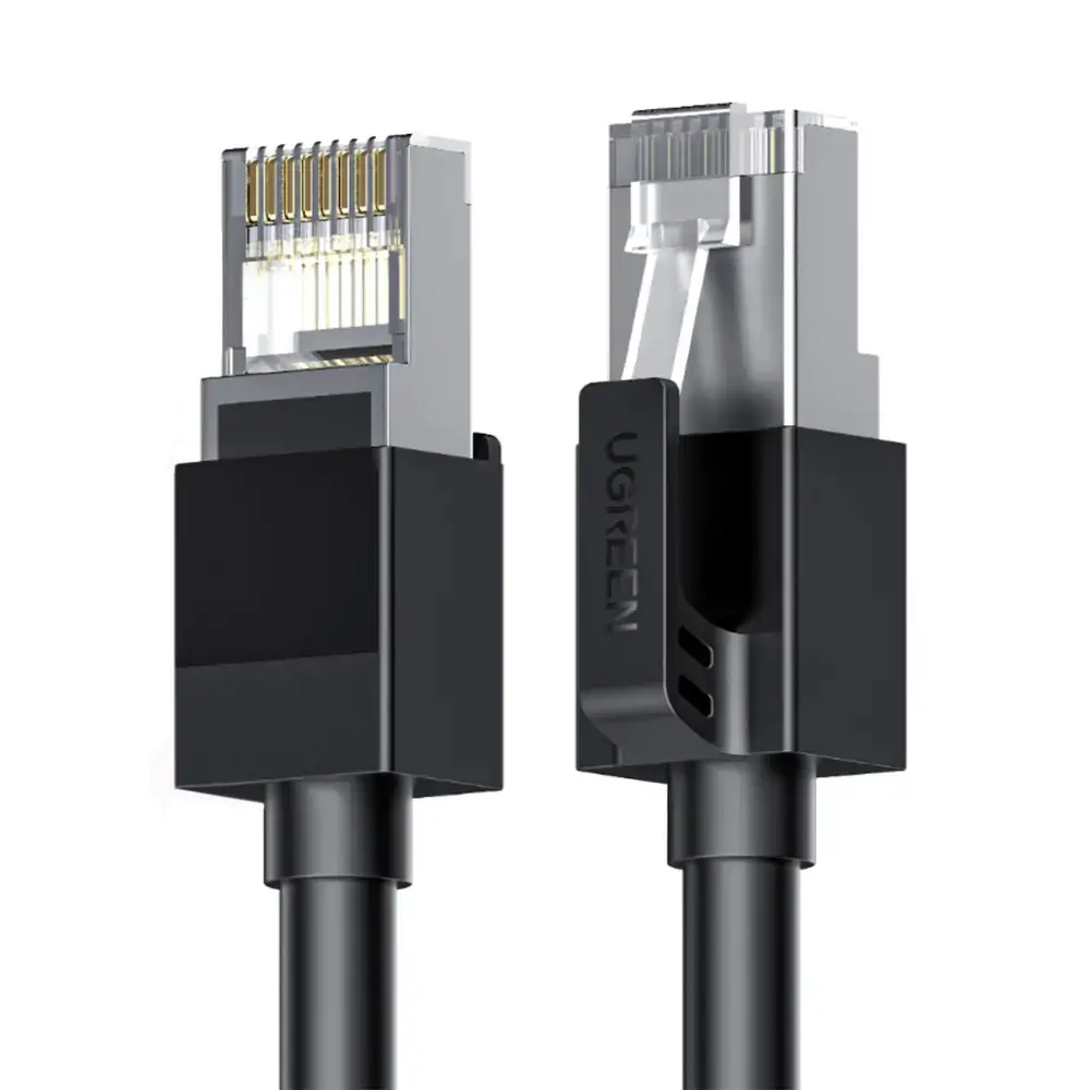 Ugreen Ethernet LAN tīkla kabelis | Cat6 | FTP | 5Gbps | 1.5m | melns