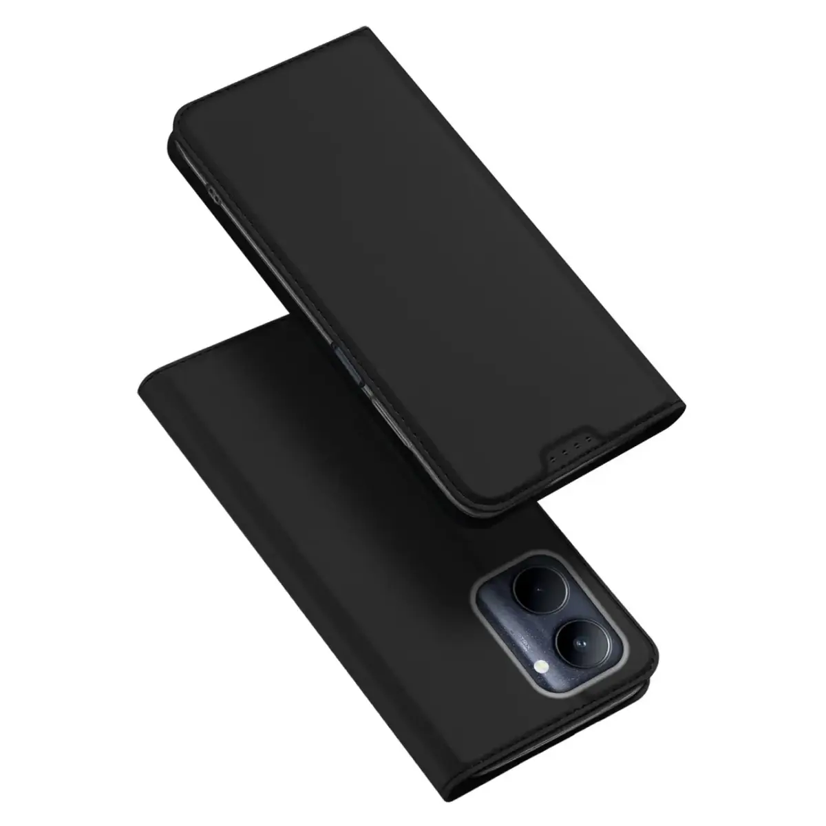 Dux Ducis Skin Pro raamatutüüpi telefoni ümbris alusega Realme C33 must