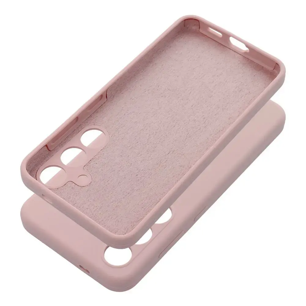 Case for Xiaomi 15 PRO Silicone 2mm (camera protection) sand pink
