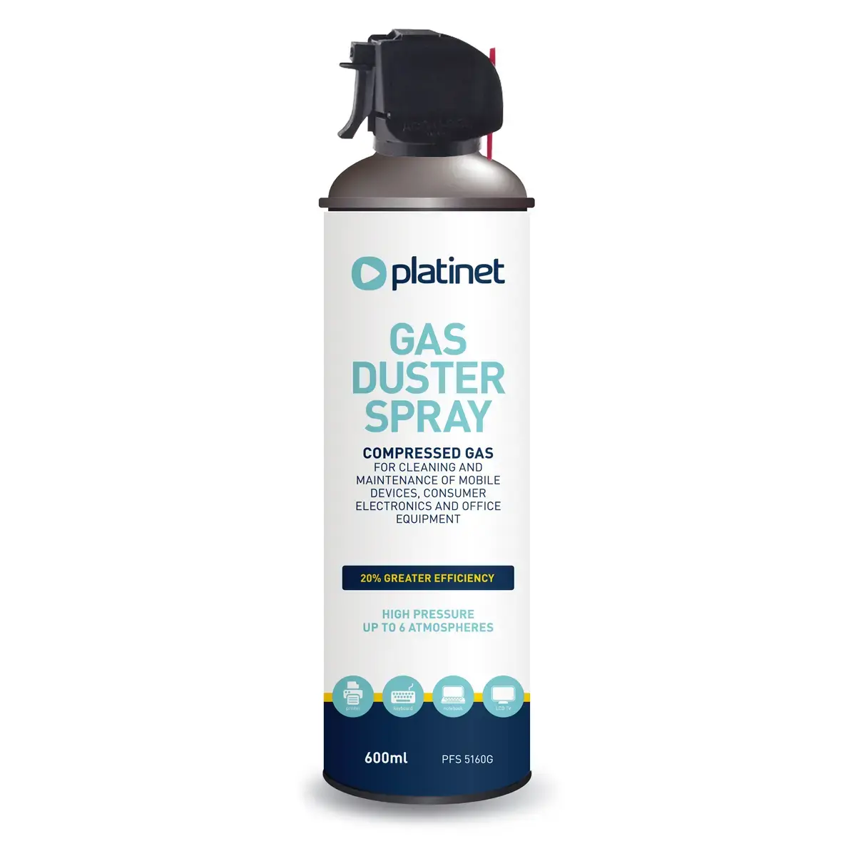 Platinet PFS5160G Compressed Air for all electronic and home device dust cleaning 600ml