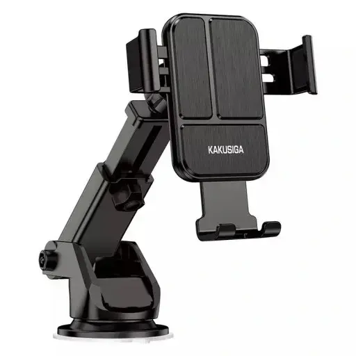 KAKU auto telefonihoidik ventilatsiooniavale 4.5-7" must