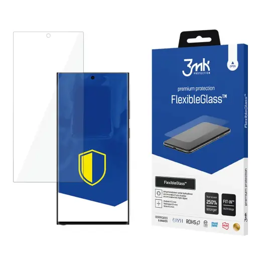 3mk FlexibleGlass™ aizsargplēve telefona ekrānam Samsung Galaxy S24 Ultra (S928)