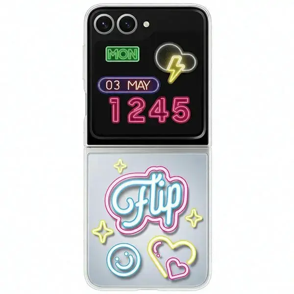 Etui Samsung EF-ZF741CTEGWW Z Flip6 F741 przezroczysty|transparent FlipSuit Case