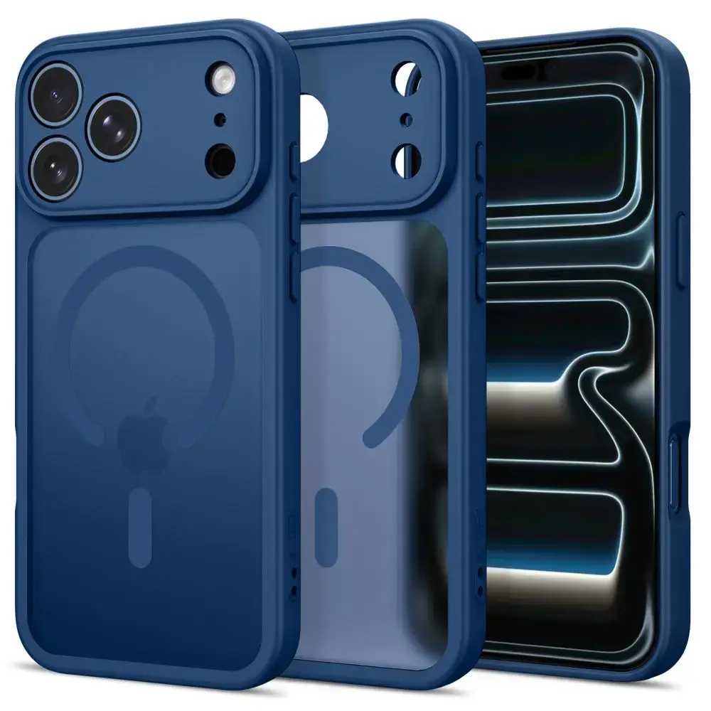 TECH-PROTECT BASICMAG чехол с поддержкой MagSafe для телефона iPhone 17 Pro Max | iPhone 18 Pro Max синий