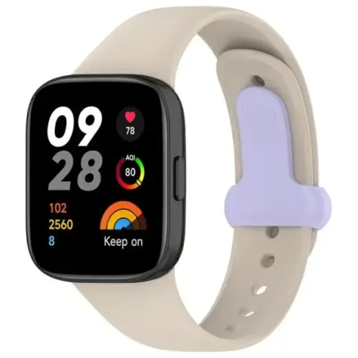 Beline viedpulksteņa siksniņa priekš Redmi Watch 3 | bēša