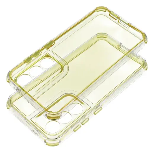 Matrix Clear telefono dėklas Samsung Galaxy A26 5G (A266) geltonas