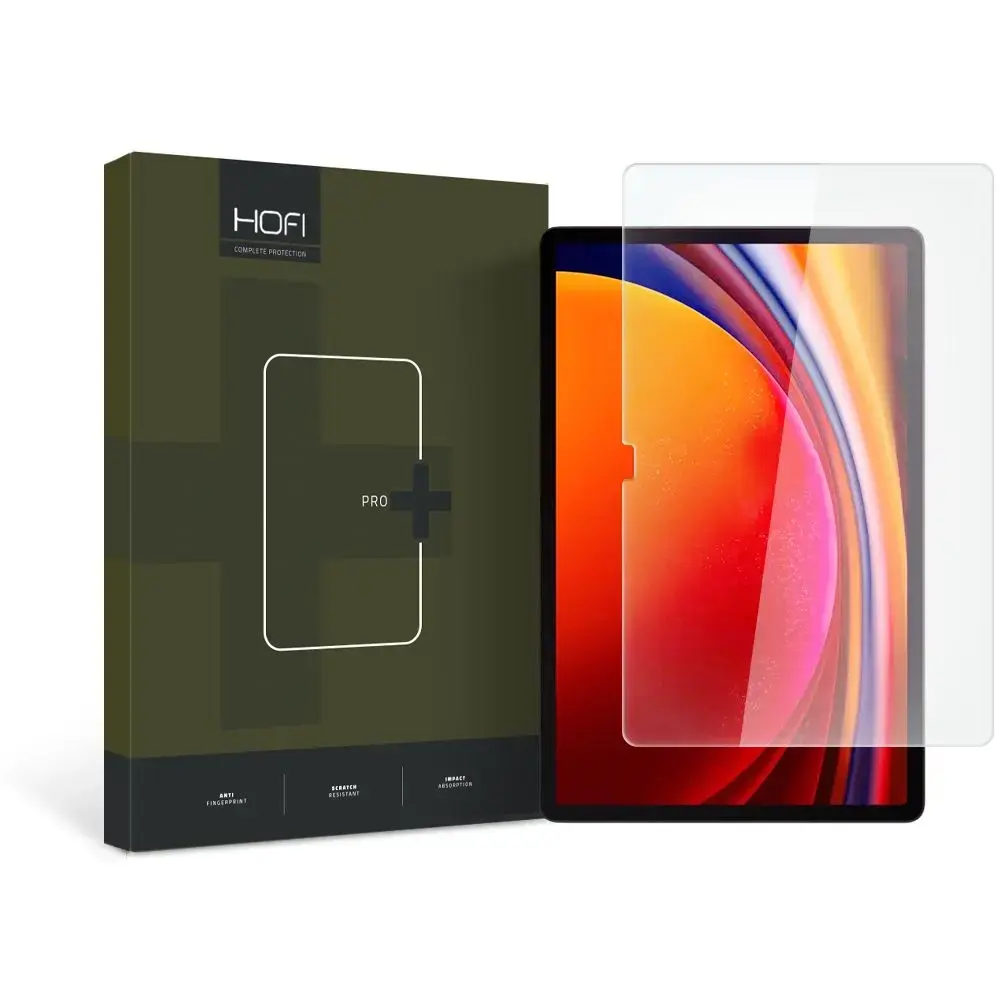 HOFI GLASS PRO+ RŪDĪTS STIKLS GALAXY TAB S7 FE | S7+ | S8+ | S9+ | S10+ PLUS 12.4 CAURSPĪDĪGS