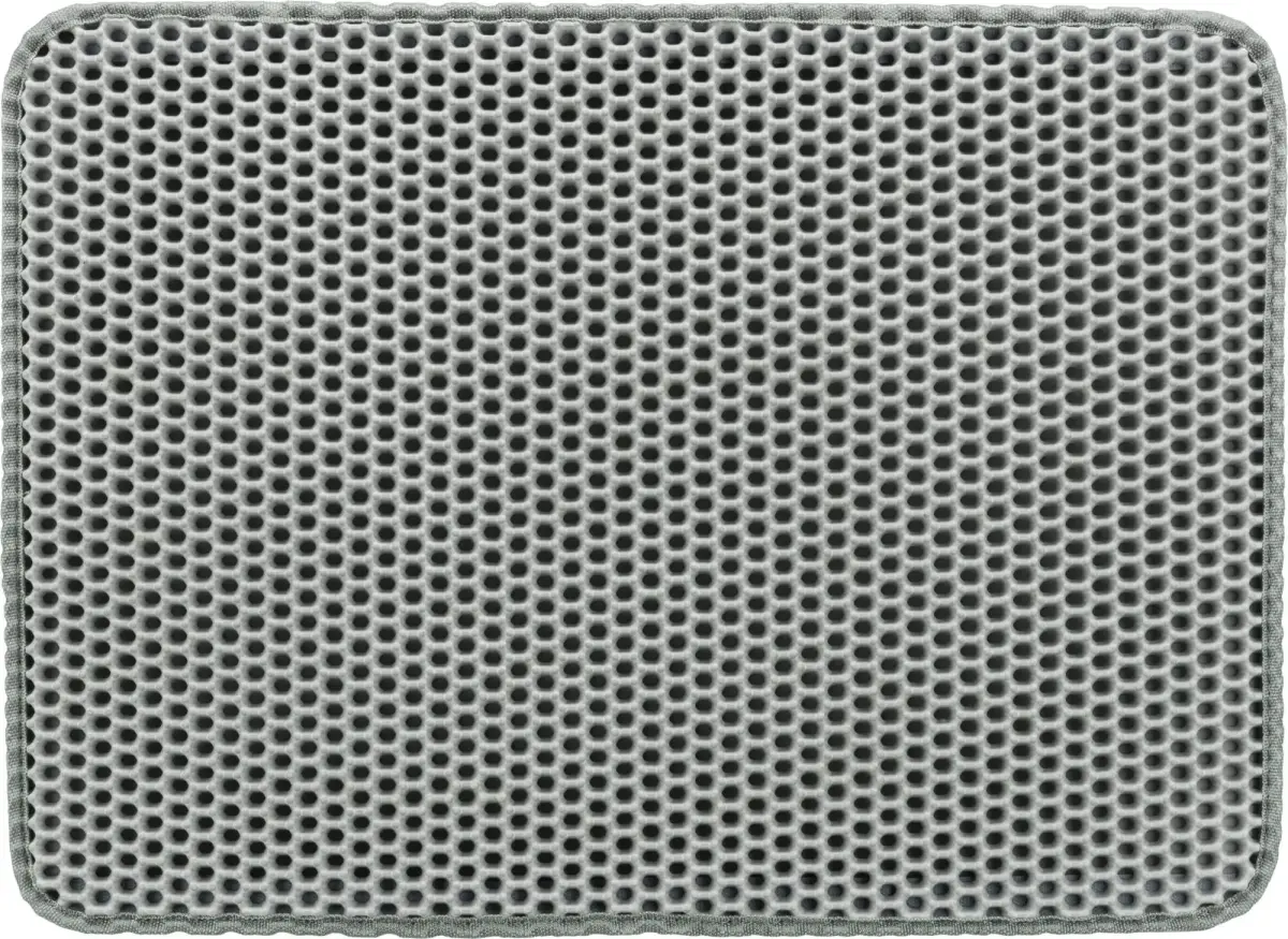 Cat litter tray - Trixie Cat litter tray sieve-mat, EVA, 58 × 75 cm, grey